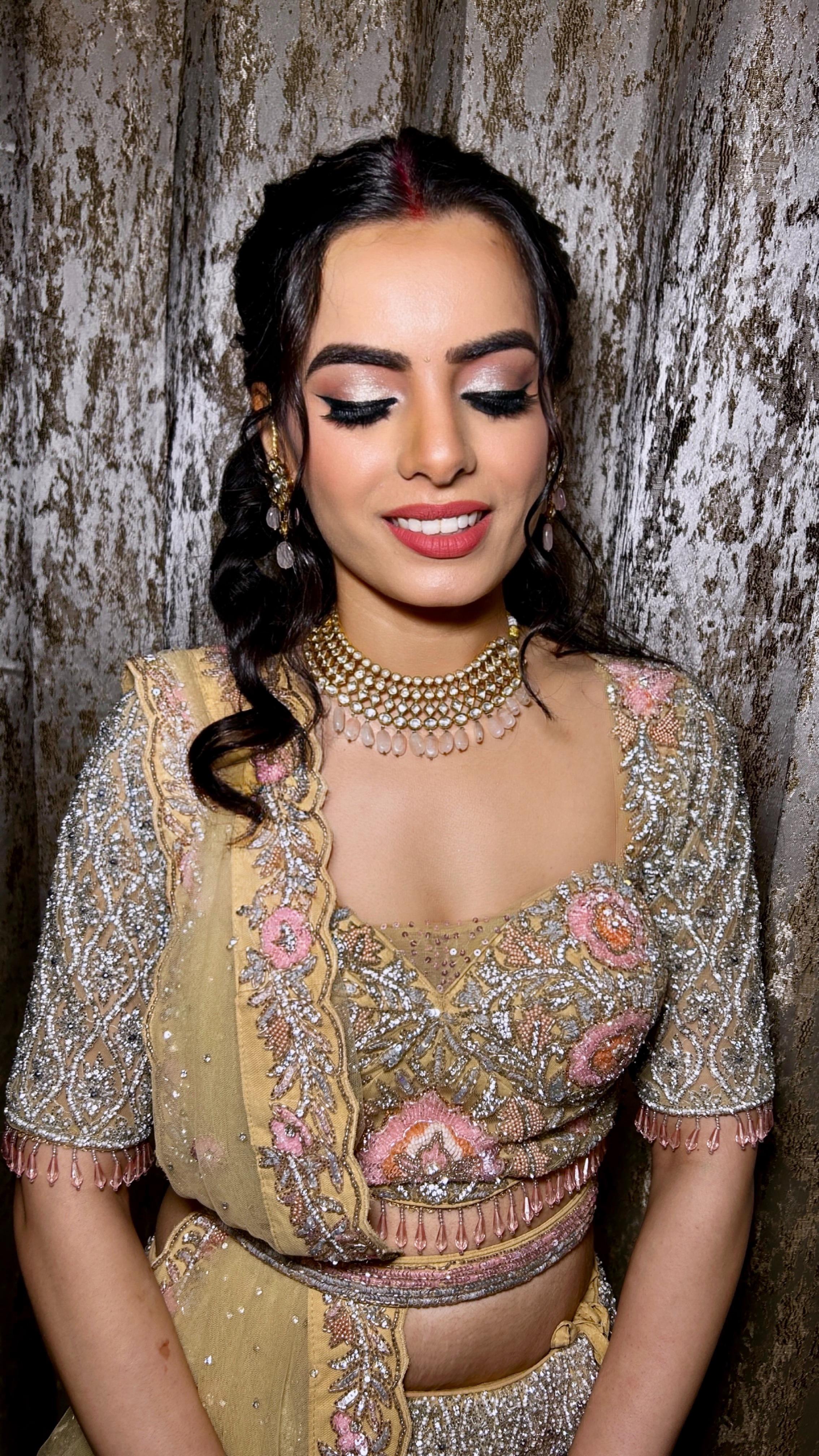 Radiant Party Glam with HD Makeup by Ritika Verma